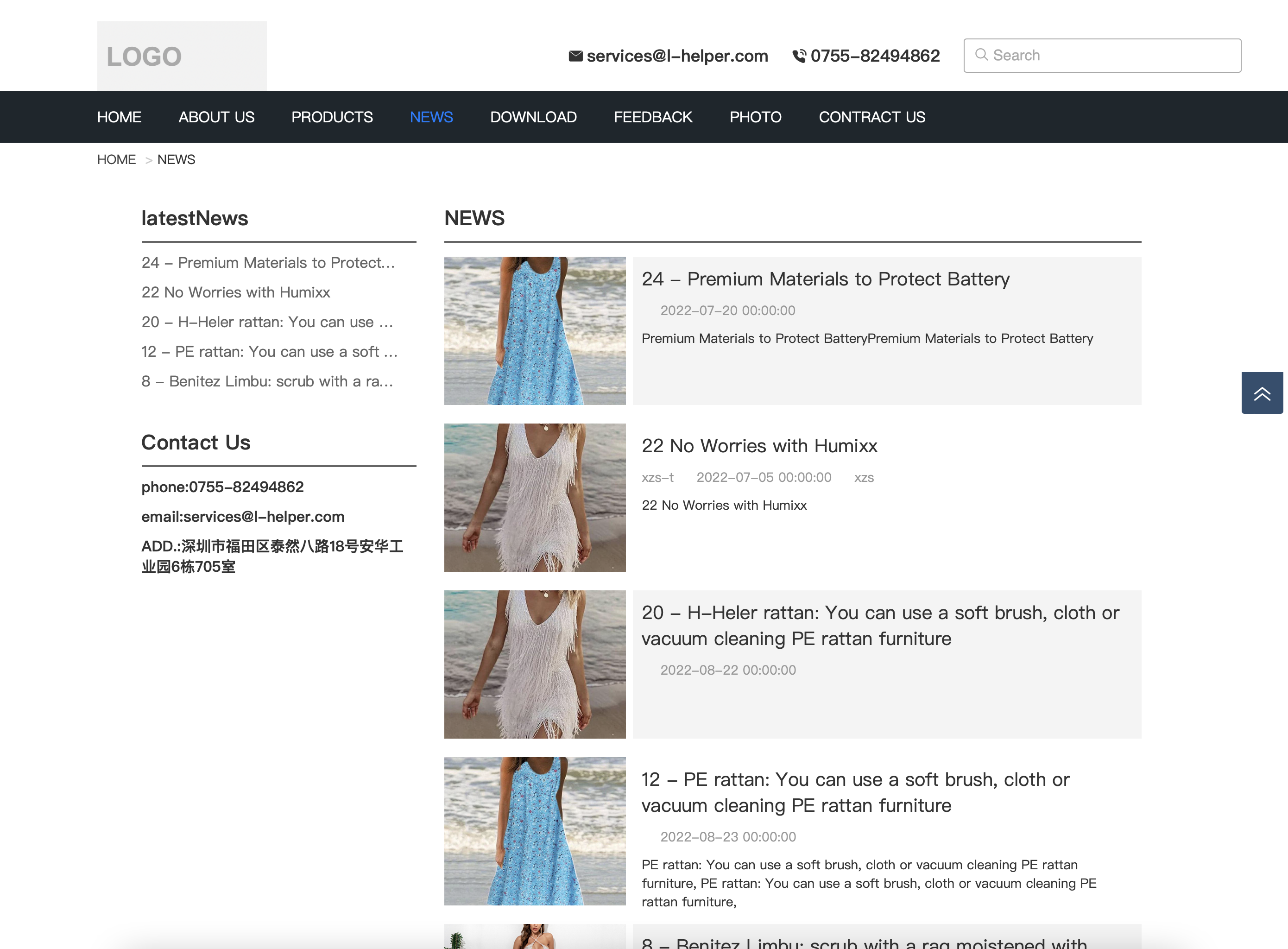 模板演示_SEO增强版_WF01  女士时尚 服装响应式三合一