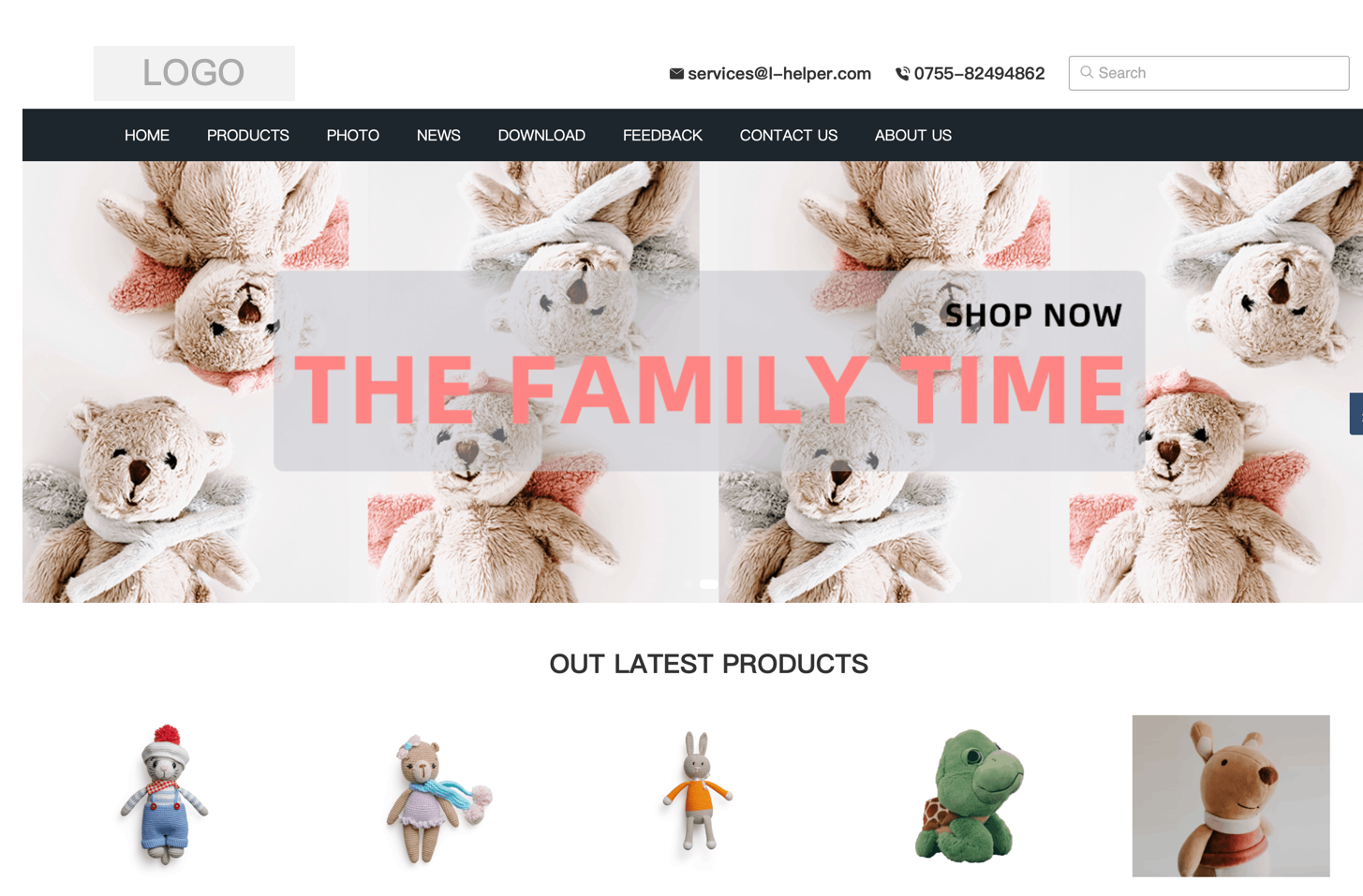 模板演示_经典版_ET01 儿童/玩具/电动/设备