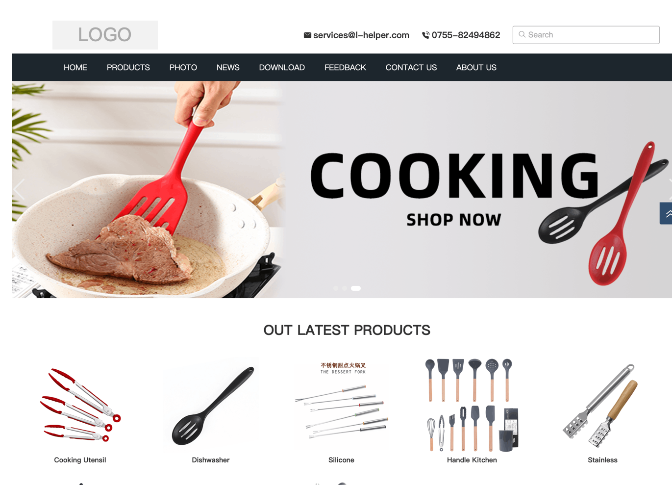 模板演示_SEO增强版_CJ01 厨房用具，电子/智能/家居/设备